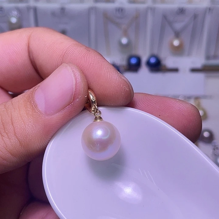 淡水珍珠颈饰合金24