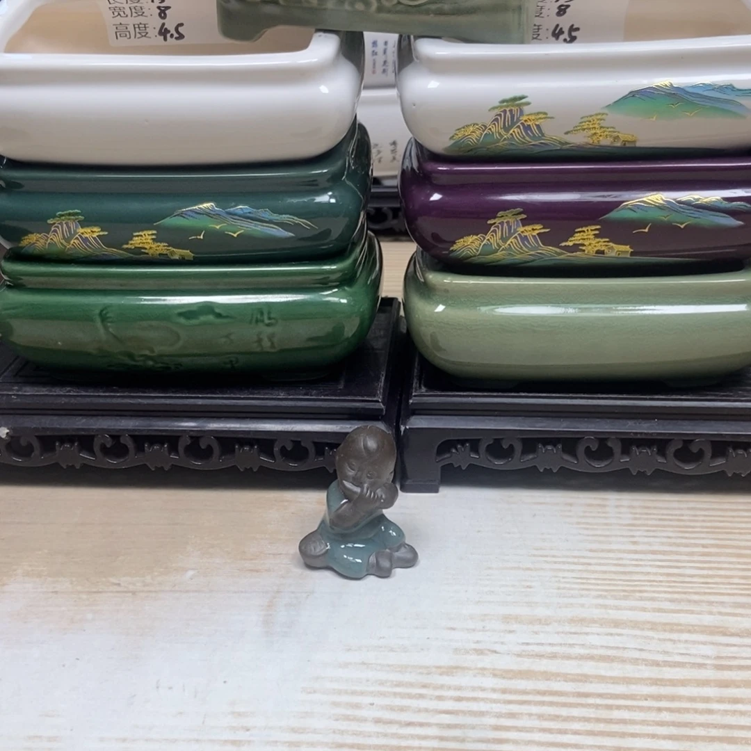 瓷片陶瓷花盆陶瓷艺术