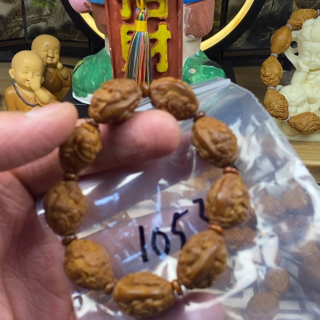 橄榄核手串/手链橄榄核雕刻工艺手串7