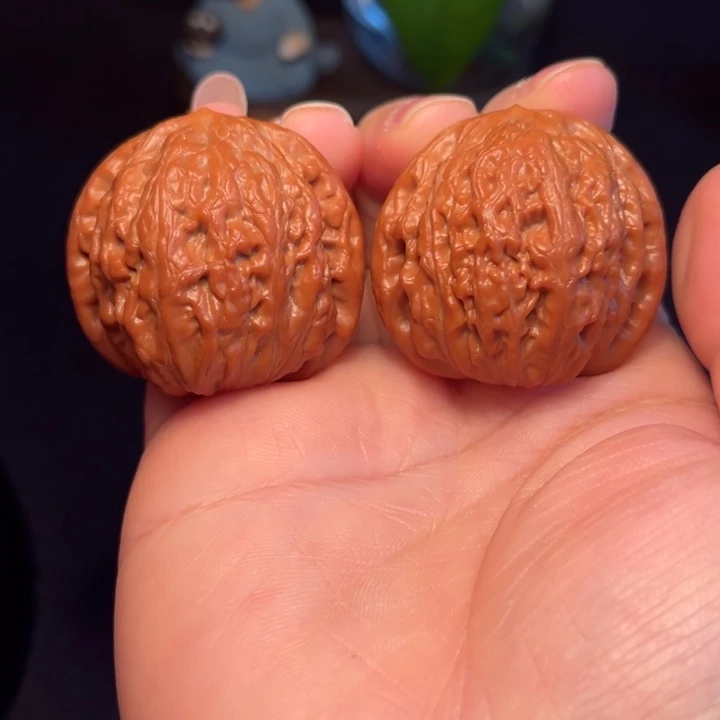 文玩核桃把件铁锤38