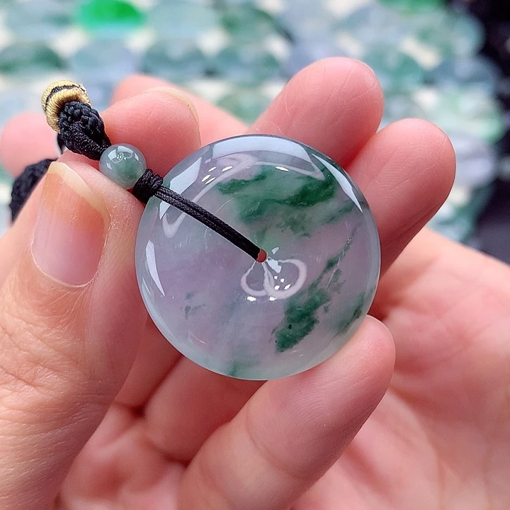 颈饰未镶嵌翡翠编号34-尺寸27/6