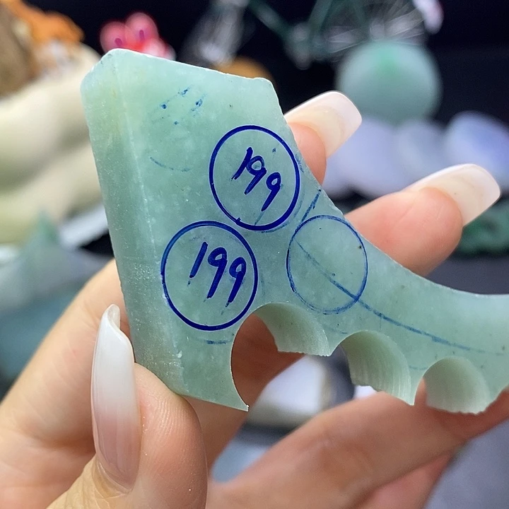 定制翡翠未镶嵌珠子12➕