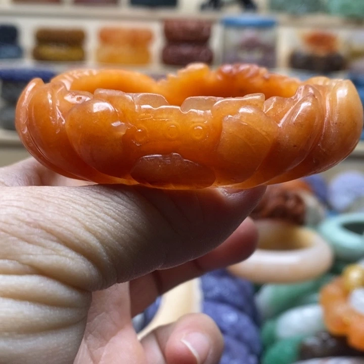 未镶嵌手镯石英质玉