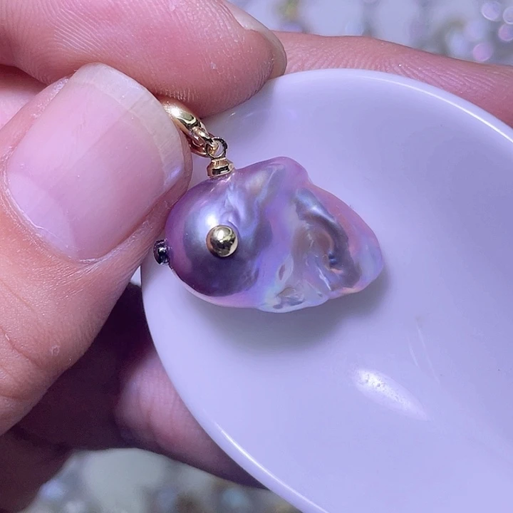 淡水珍珠合金颈饰41