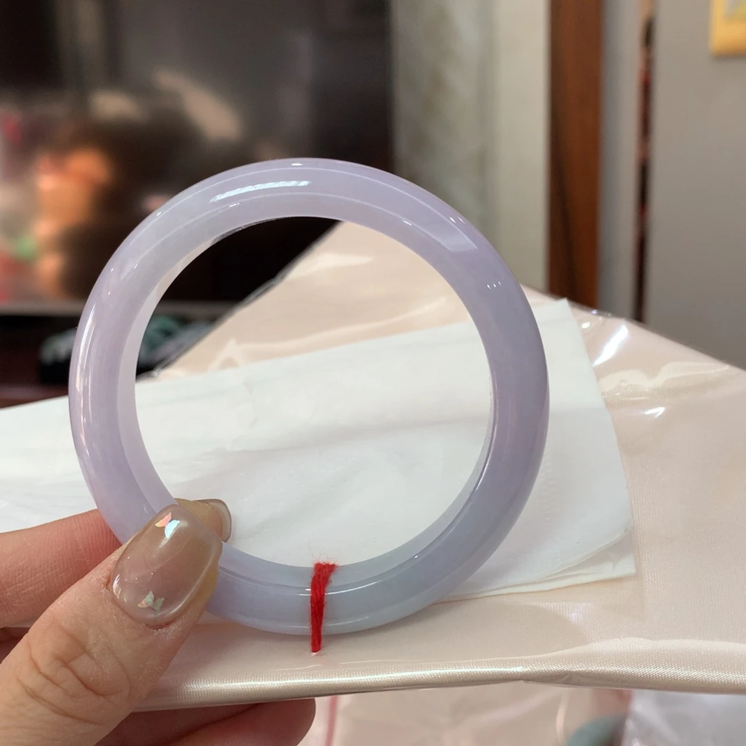 未镶嵌手镯翡翠完美者慎拍 圈口58.6