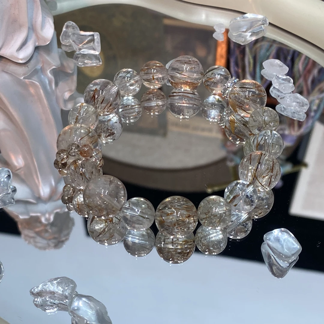 【古迹 】天然水晶手串原创小众设计