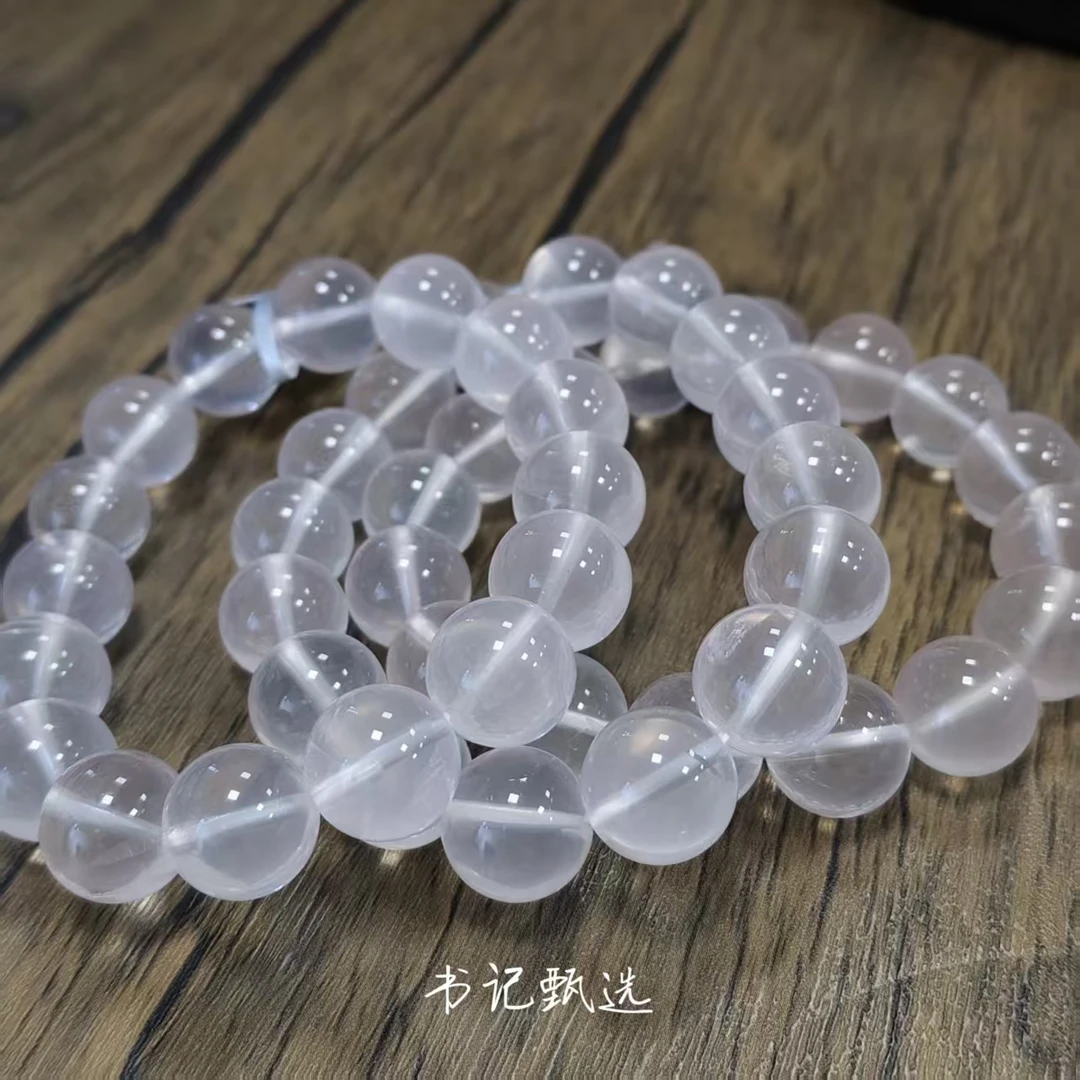 【村有晶品】天然粉水晶单圈手链 多样性发一件 约13mm 2472BB