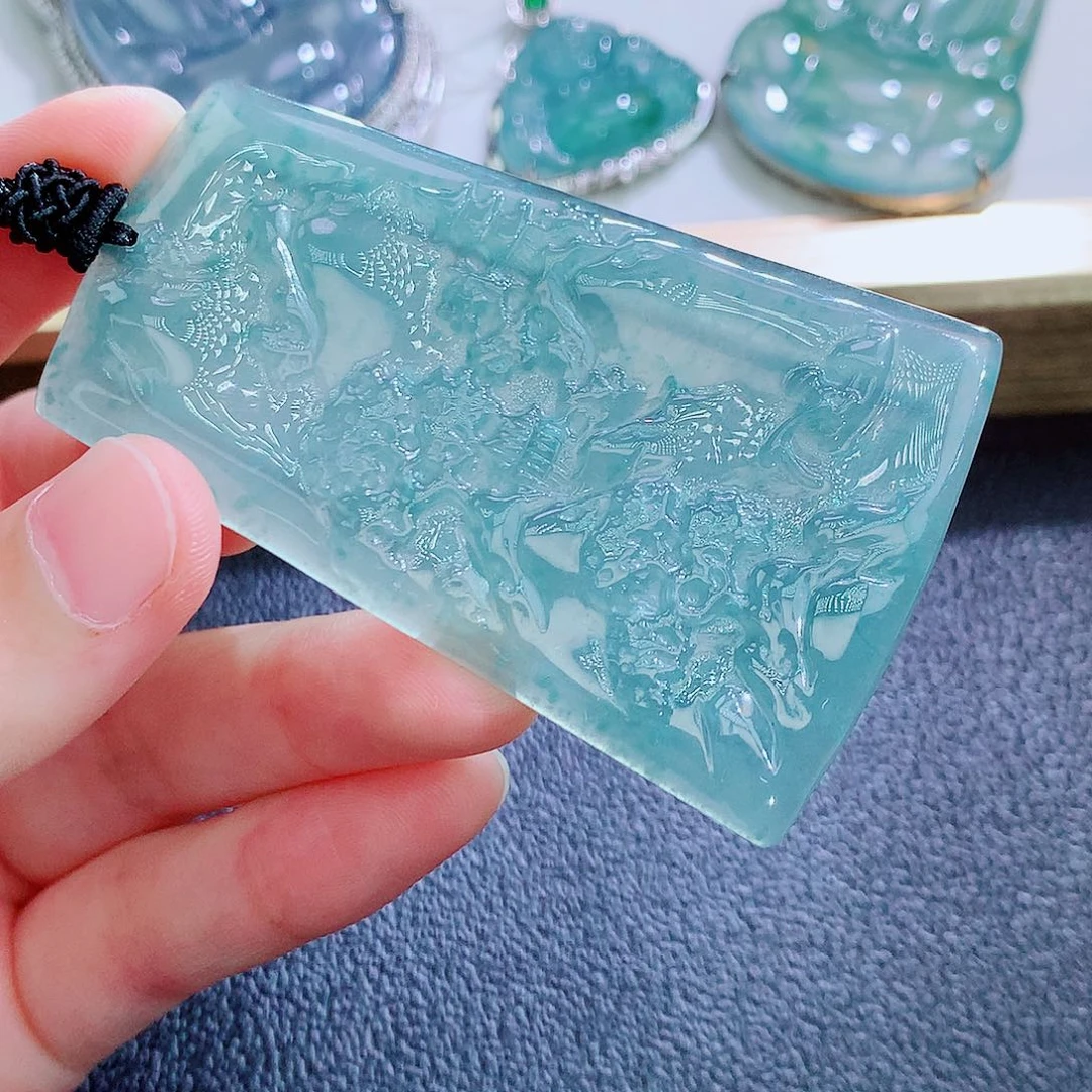 颈饰未镶嵌翡翠翡翠