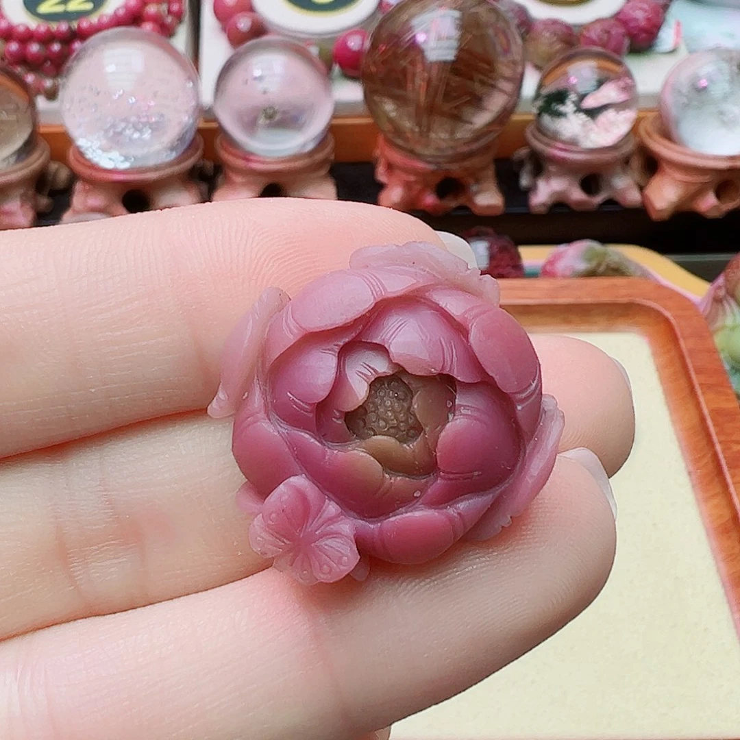 石英质玉盐源玛瑙定制未镶嵌苹*果