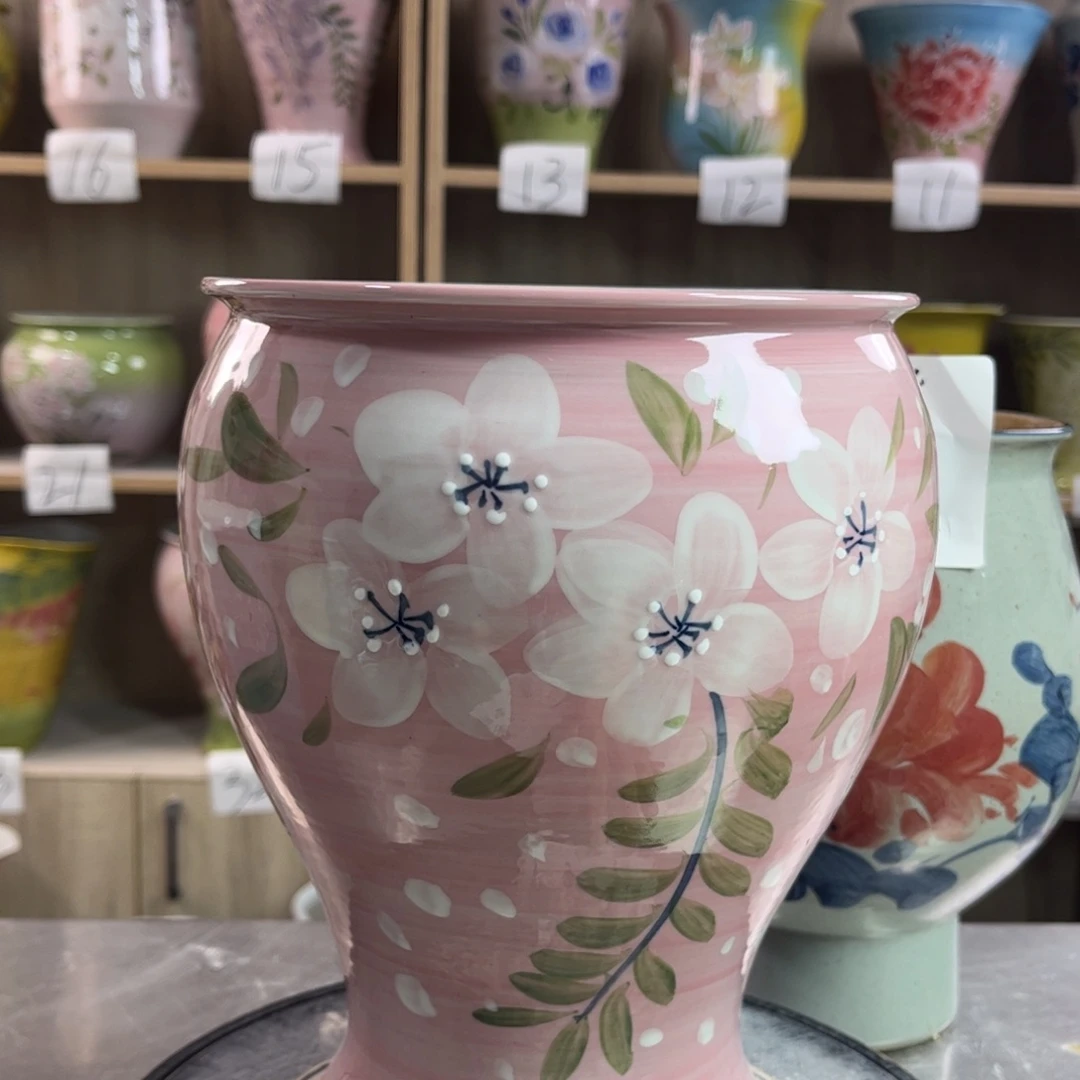 景德镇陶瓷花盆花盆