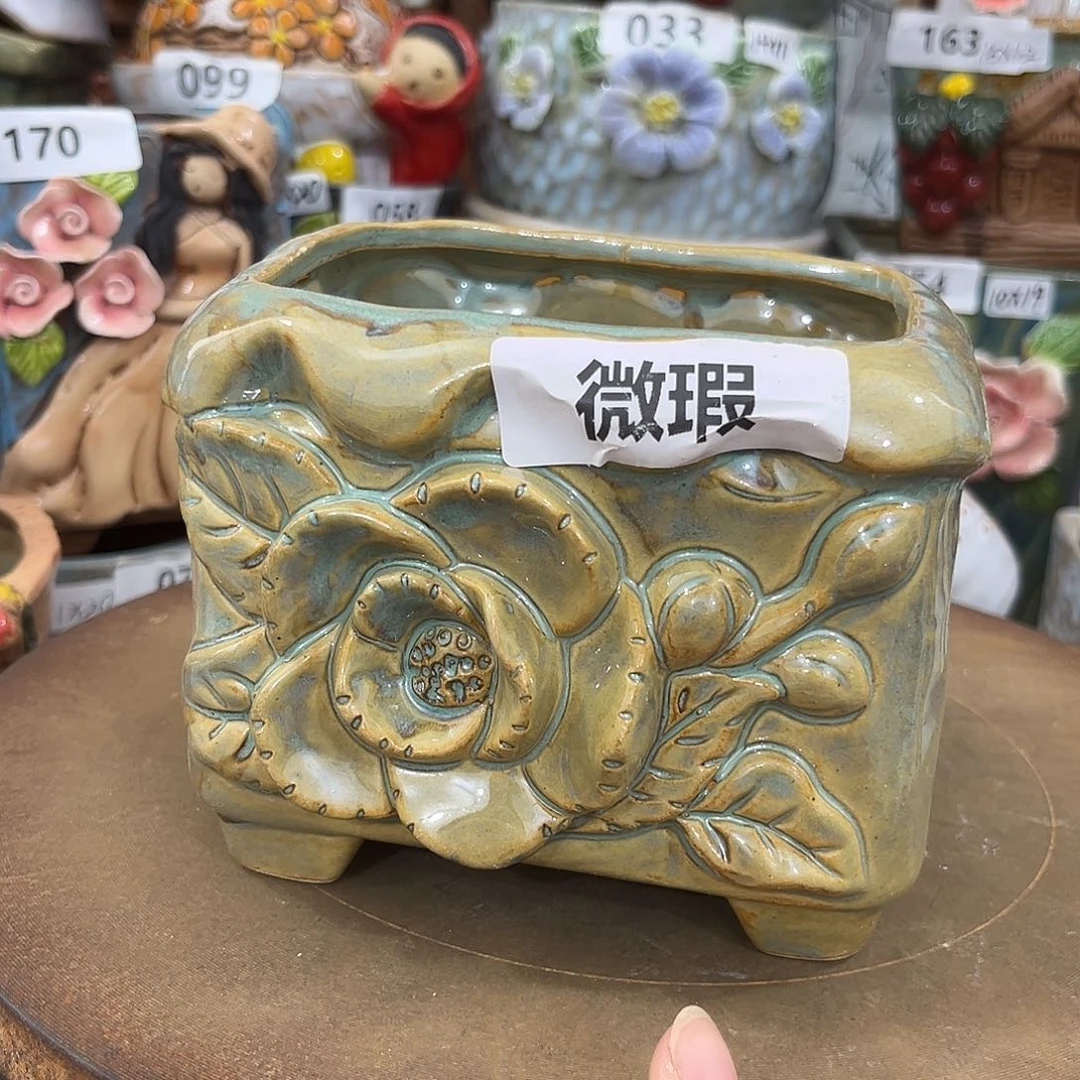 粗陶多肉花盆花盆