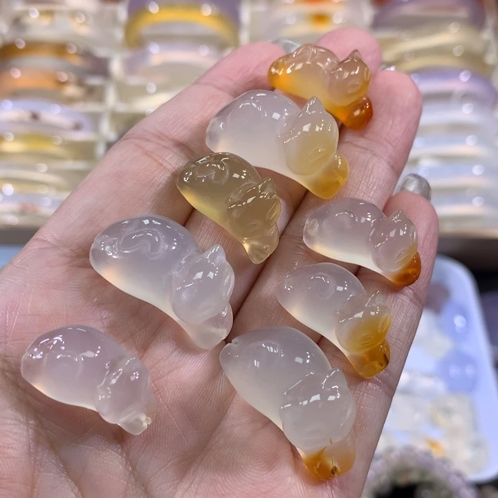 玛瑙/玉髓未镶嵌手链