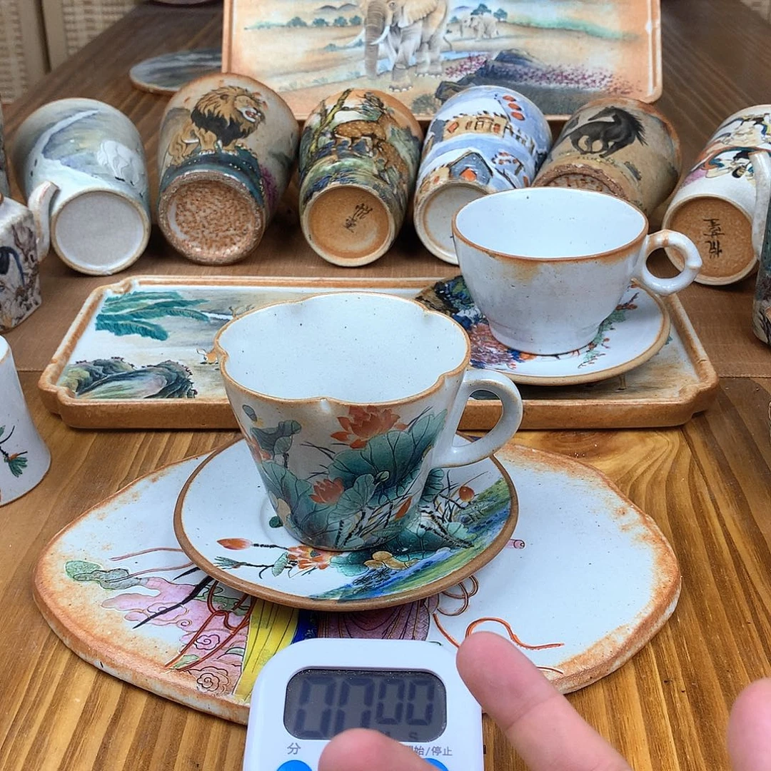 清***年杯景德镇陶瓷手作
