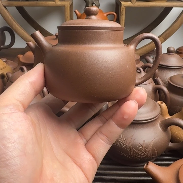 茶壶紫砂言心180cc台西嫩底槽清