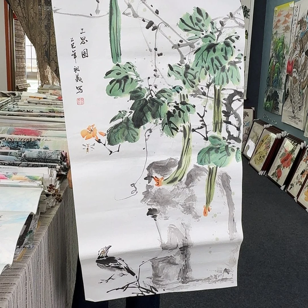 纯手绘的好看作品