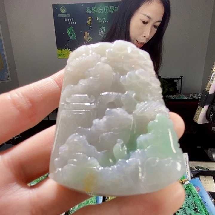 颈饰未镶嵌翡翠翡翠