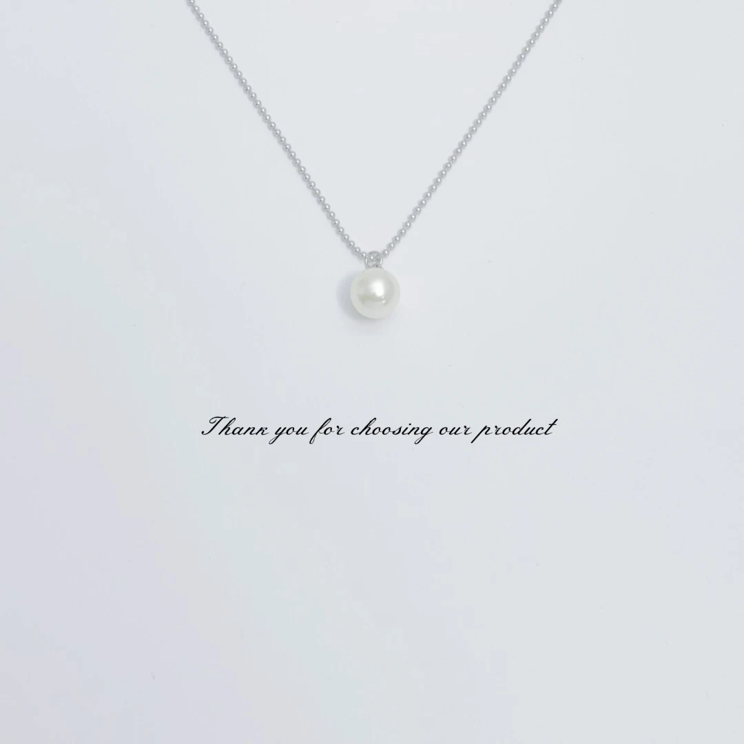 钛钢仿珍珠吊坠 （气质时尚）简约仿珍珠吊坠GXH010/A93