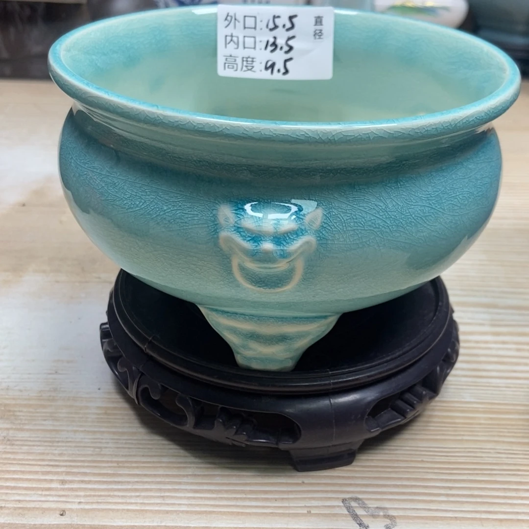 瓷片陶瓷花盆陶瓷艺术