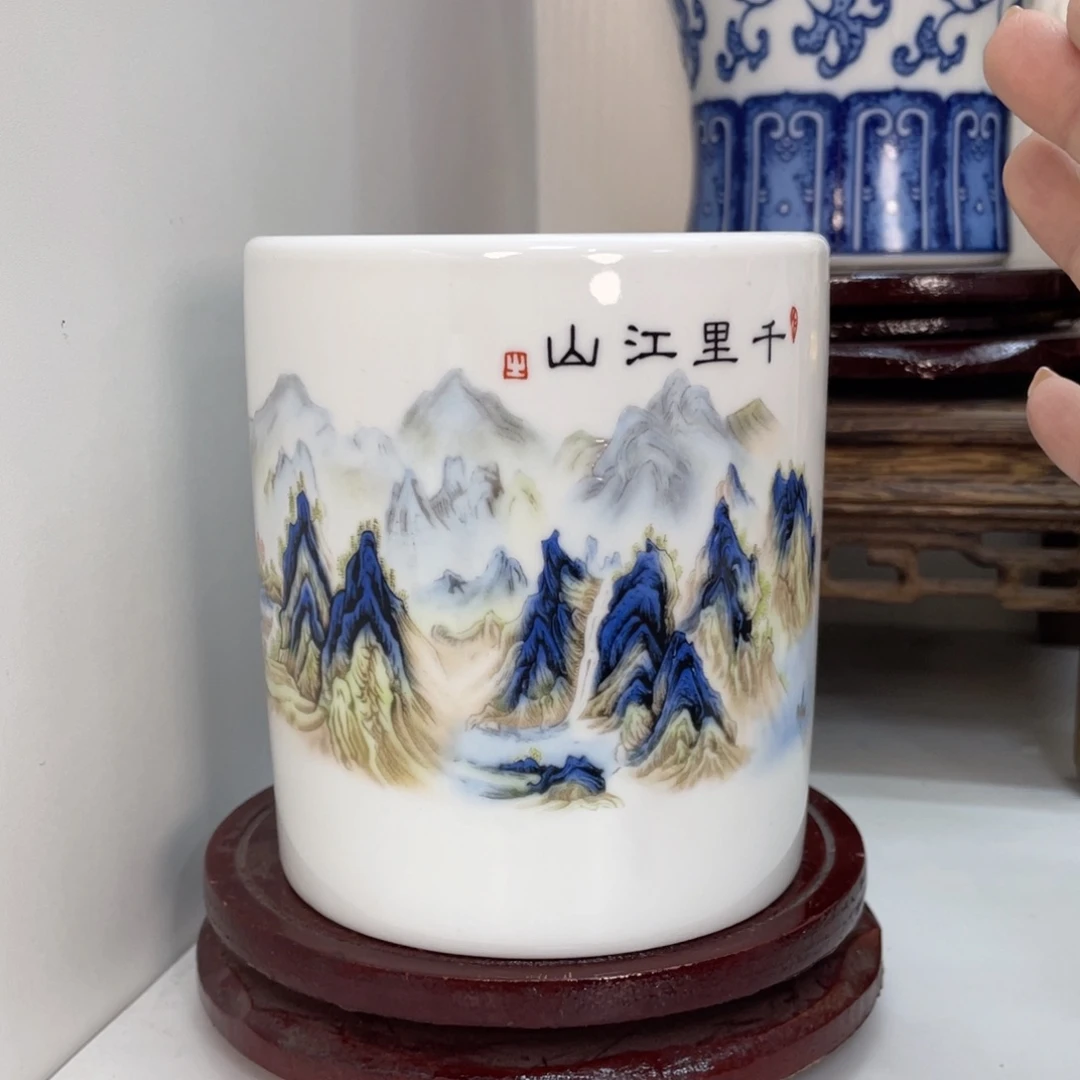 摆件景德镇陶瓷现代工艺品摆件