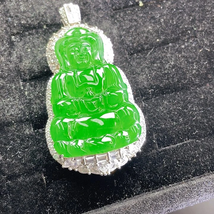 翡翠未镶嵌颈饰10