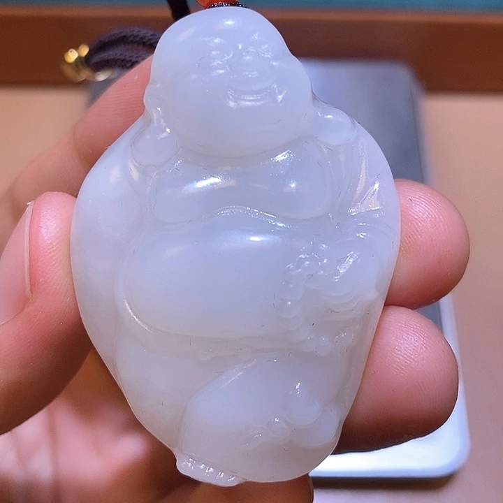 和田玉未镶嵌颈饰L8