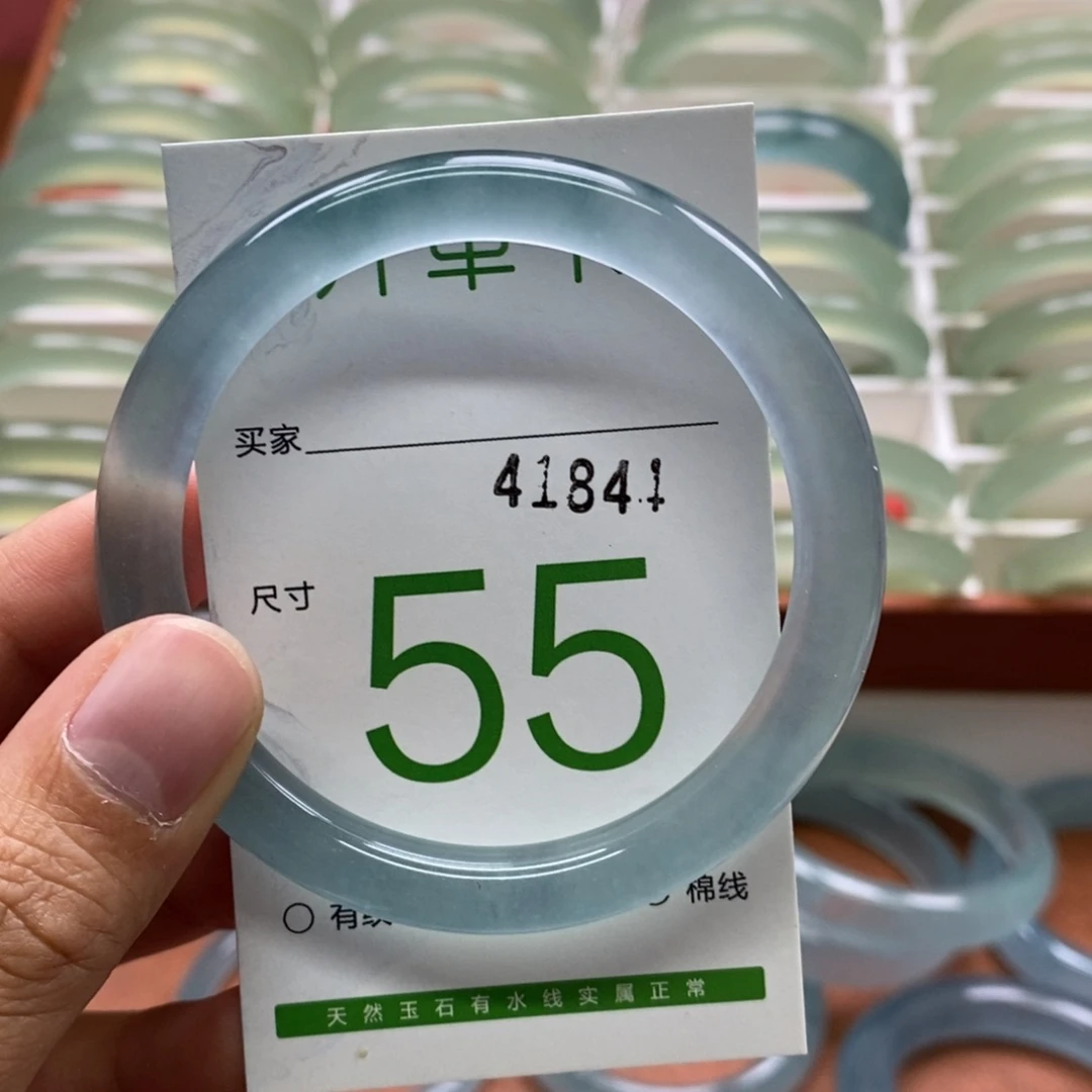 可***颂未镶嵌蛇纹石玉手镯