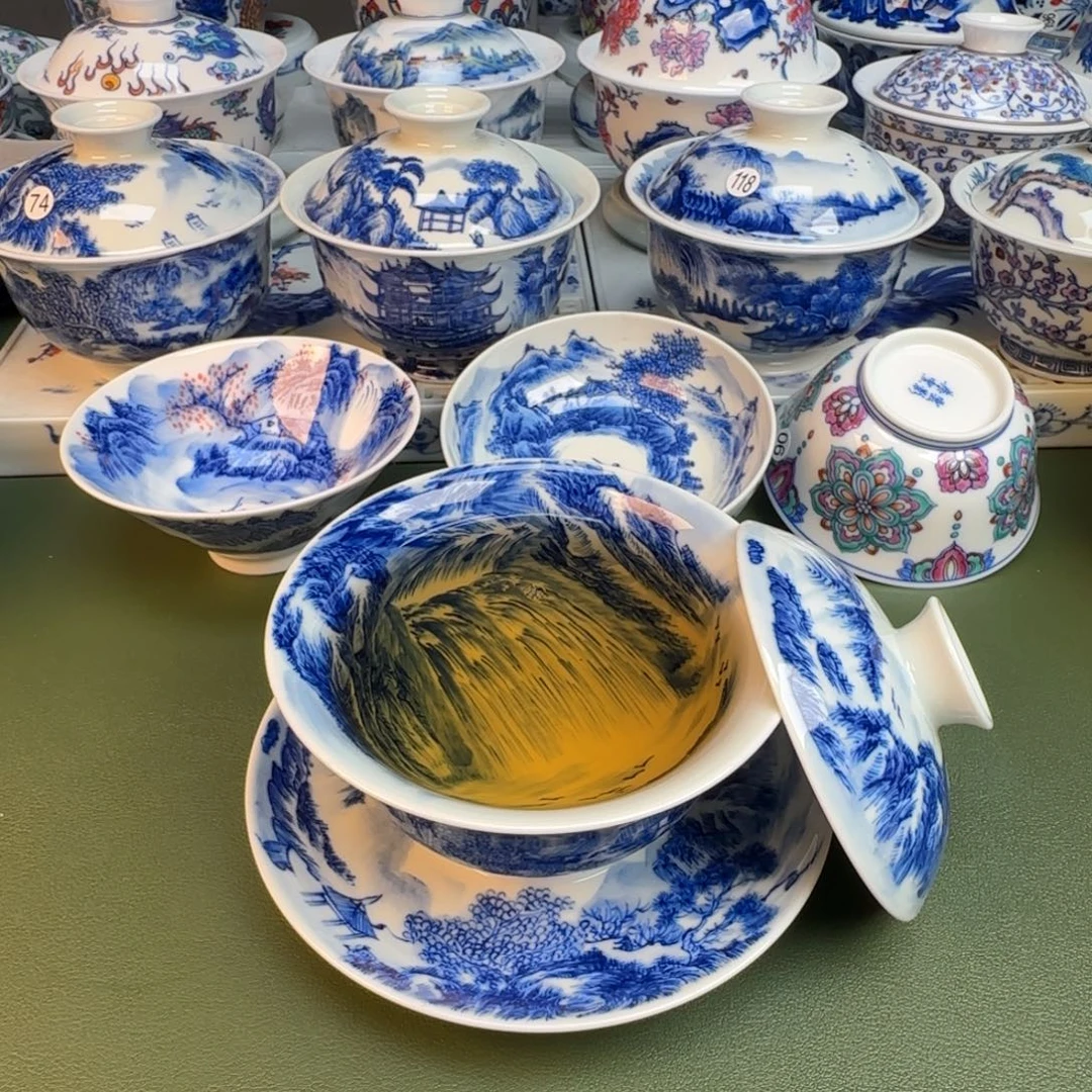 纯手工纯手绘茶具99