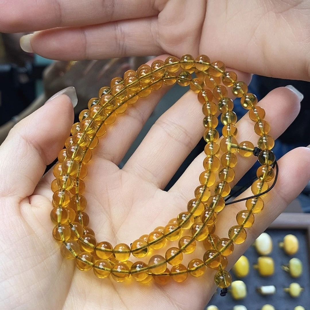 琥珀未镶嵌裸石成品