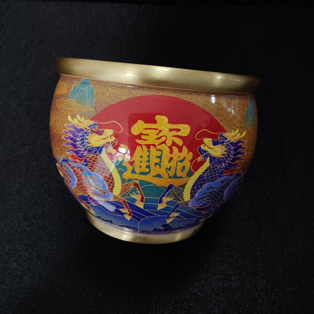 【静文】才才进宝米缸摆件/个FL-1056