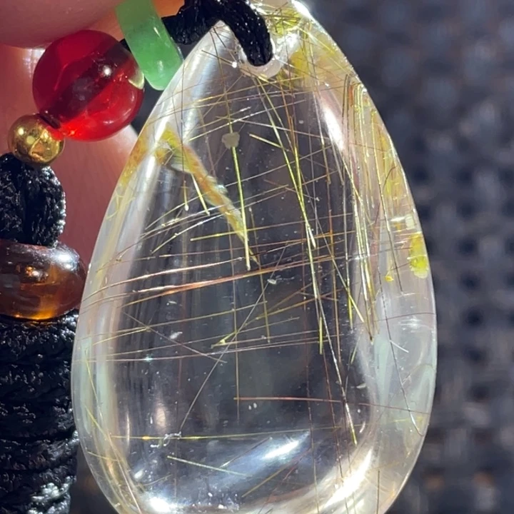 水晶吊坠(不含链)未镶嵌四*保