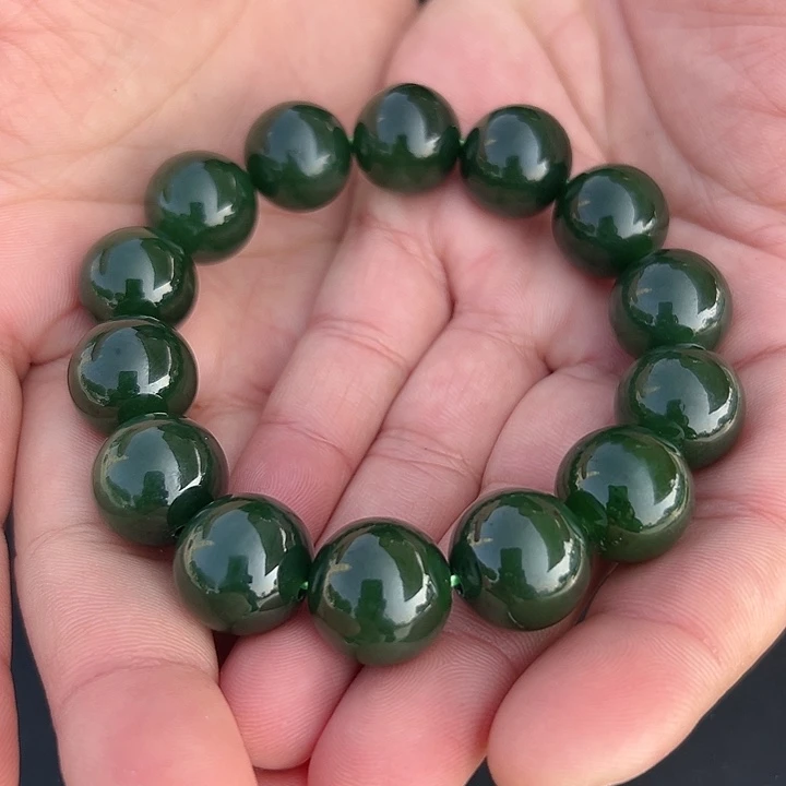 未镶嵌手串和田玉卡16