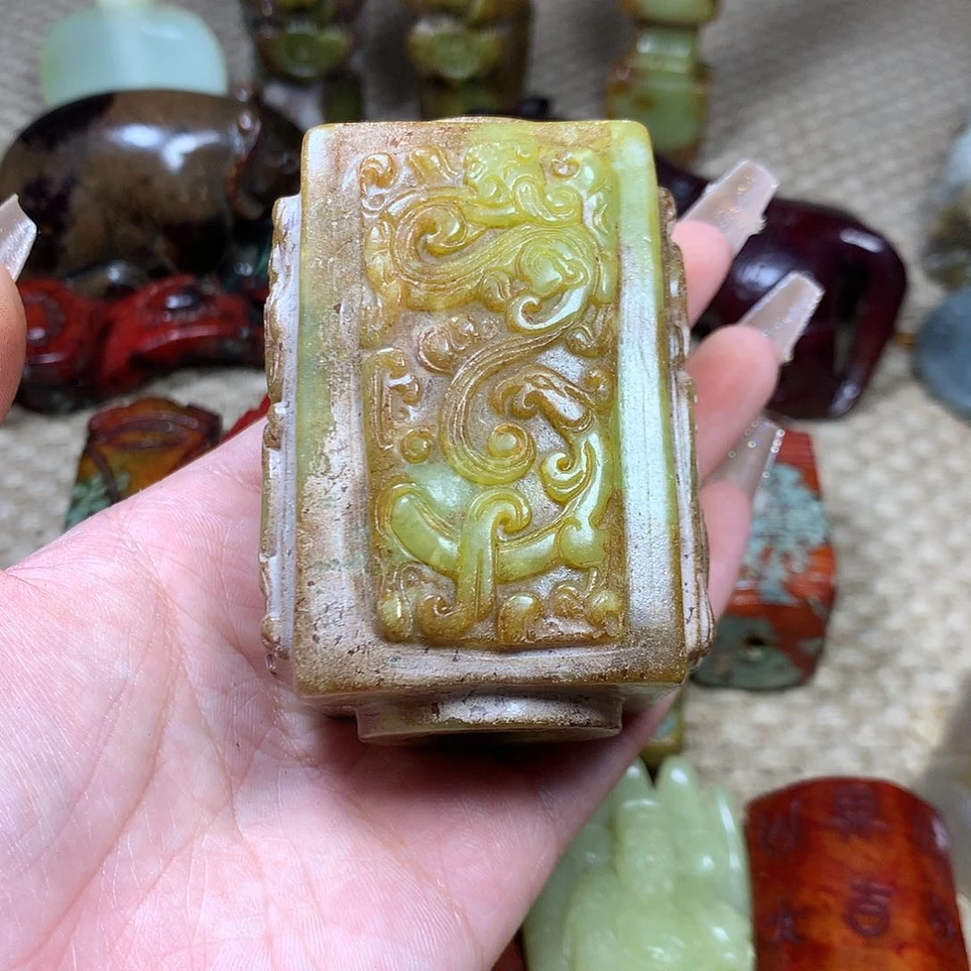 白玉菩提吊坠挂件