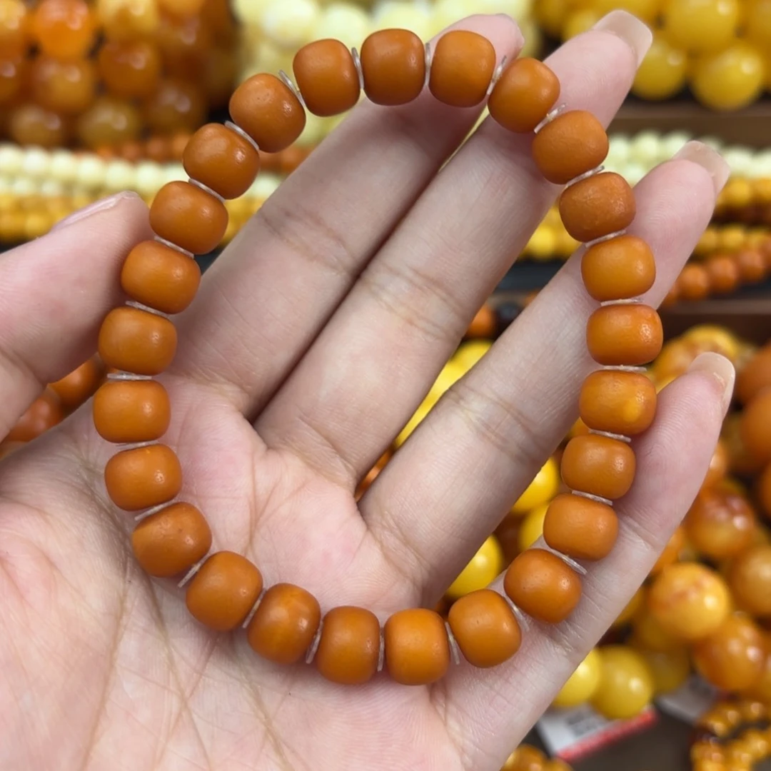 未镶嵌颈饰琥珀蜜蜡