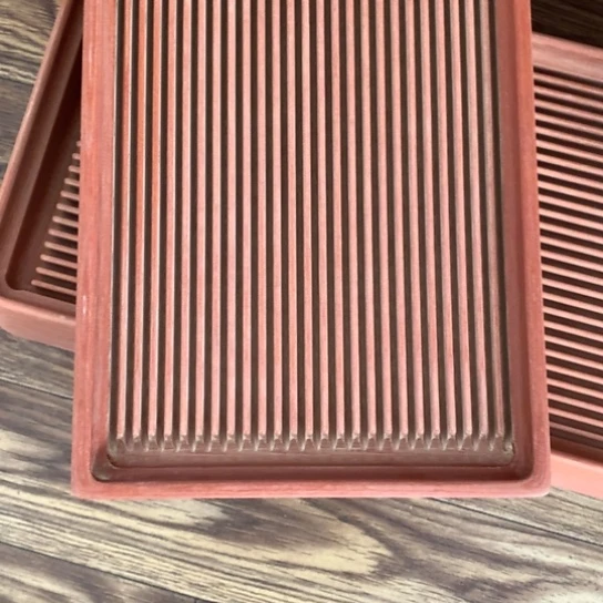 电木茶盘精品橙金直边反冲洗40-30-7，204号