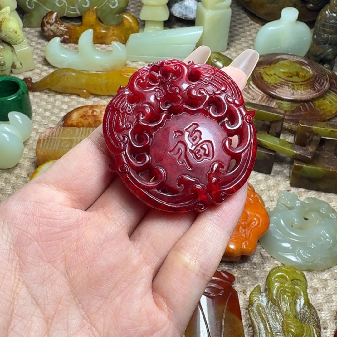 吊坠白玉菩提挂件