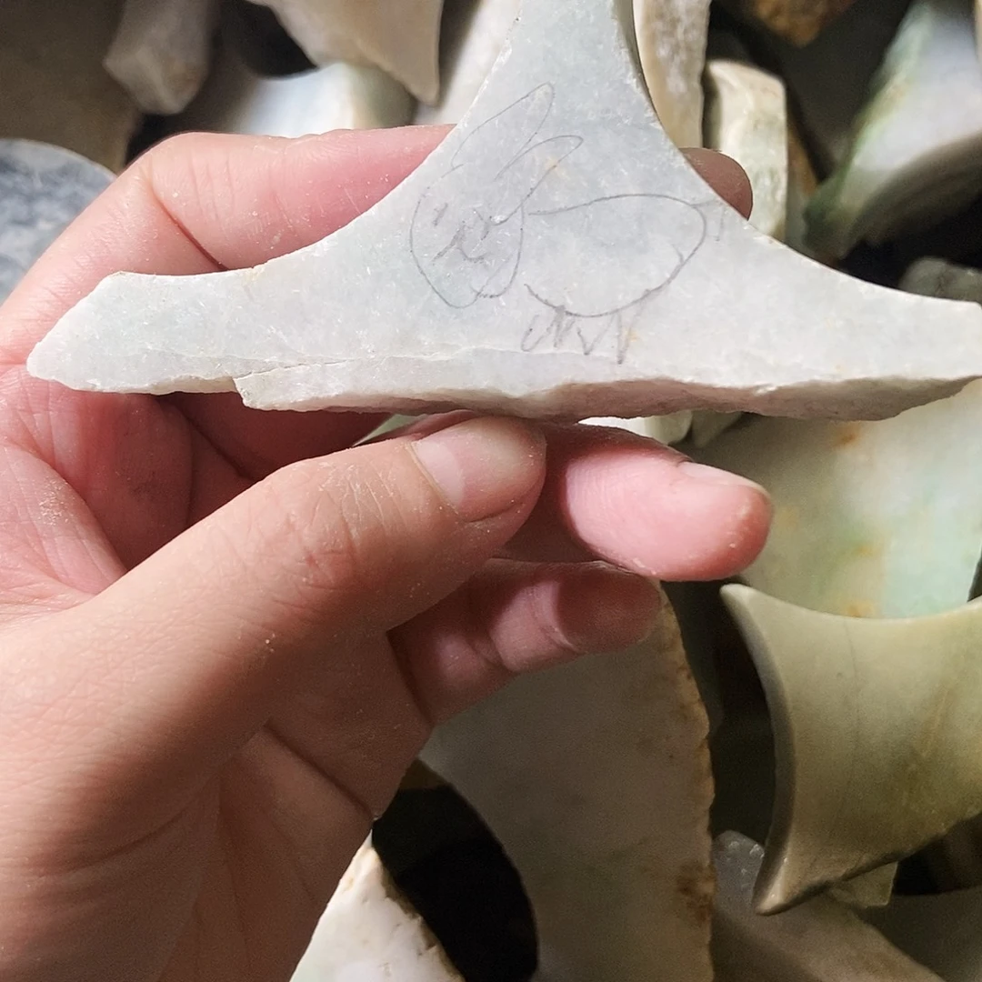 翡翠未镶嵌颈饰天然翡翠