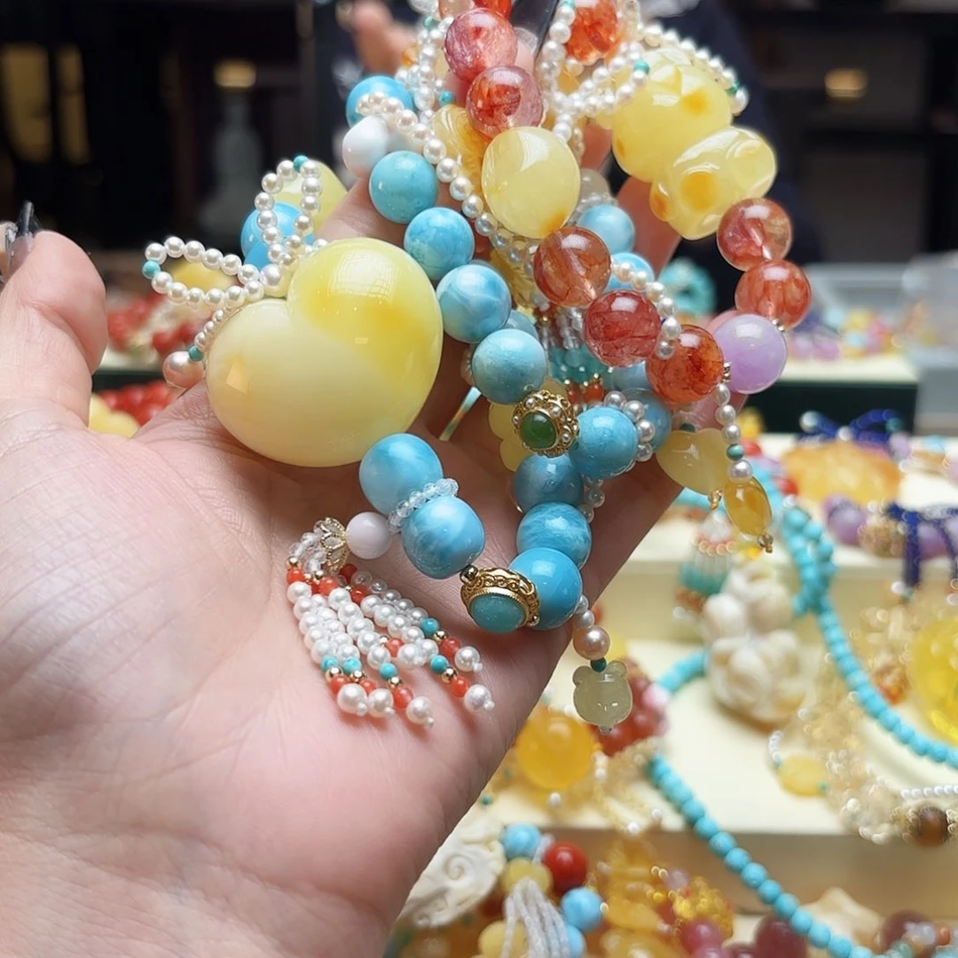 琥珀手链未镶嵌琥珀