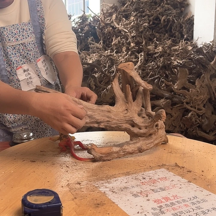 木503030 鱼缸造景根雕艺术199