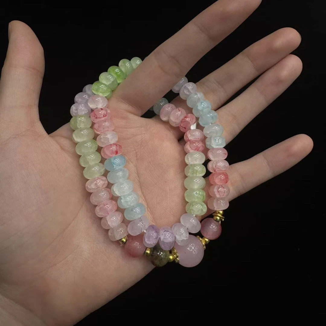 合金琉璃手链 盛顺斋文玩手串多圈2【无礼盒】@@YS1951