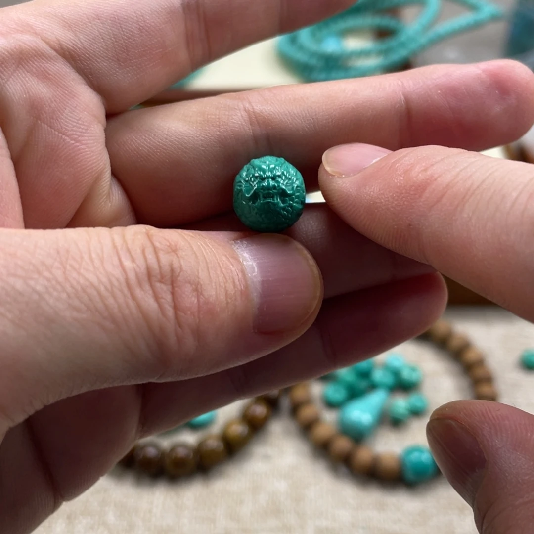 原生态湖北矿小配饰，直径11