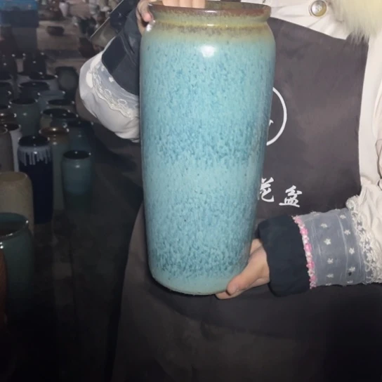 红陶口15高36无孔正品