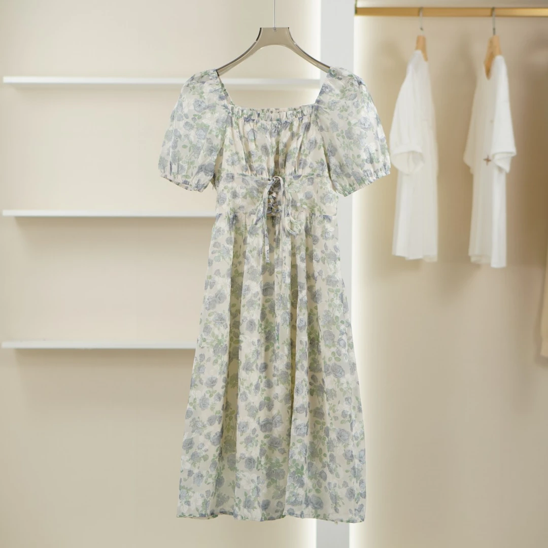 麦迪尚品 5041318小清新碎花连衣裙夏季女装品牌专柜正品 A4组