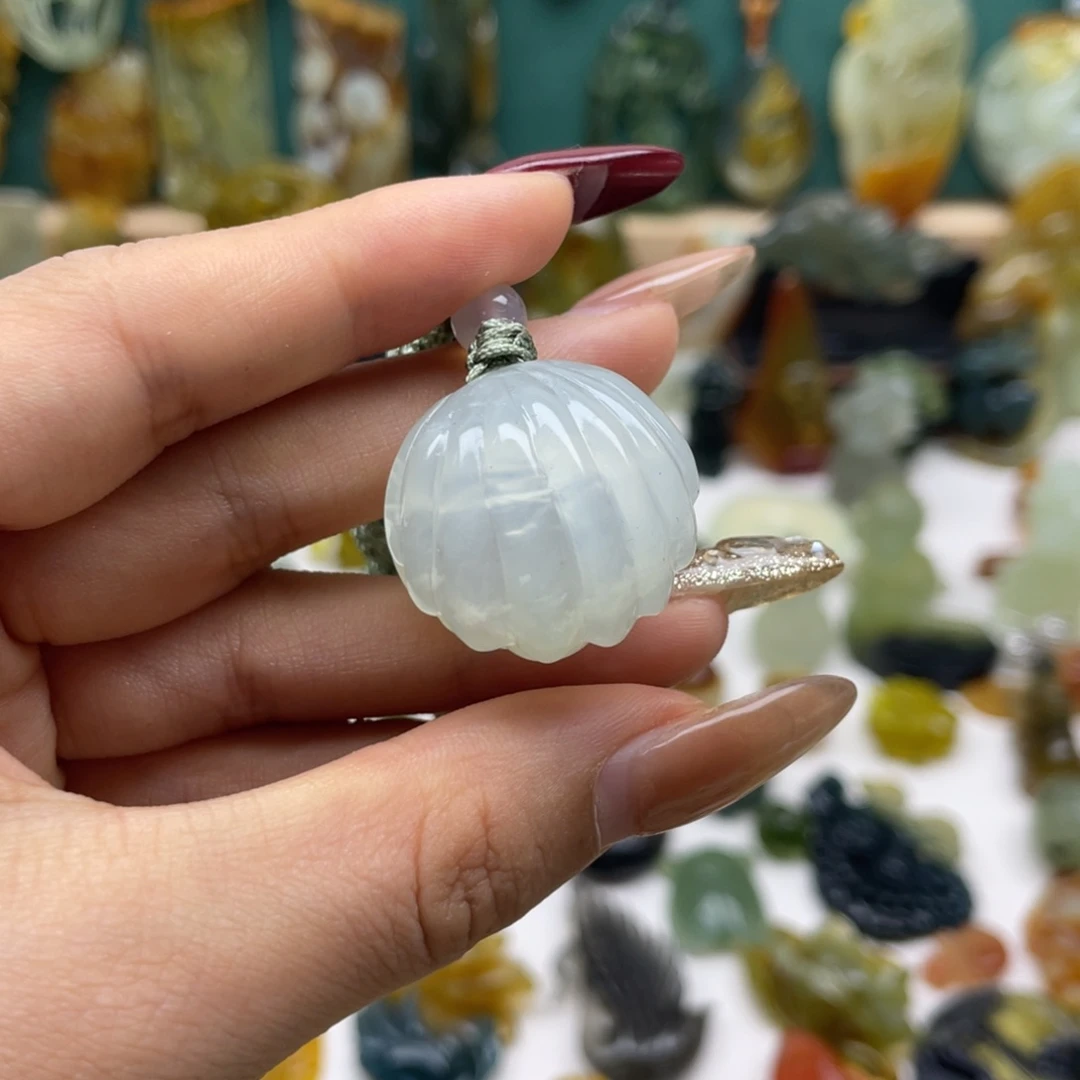 蛇纹石玉颈饰未镶嵌未*