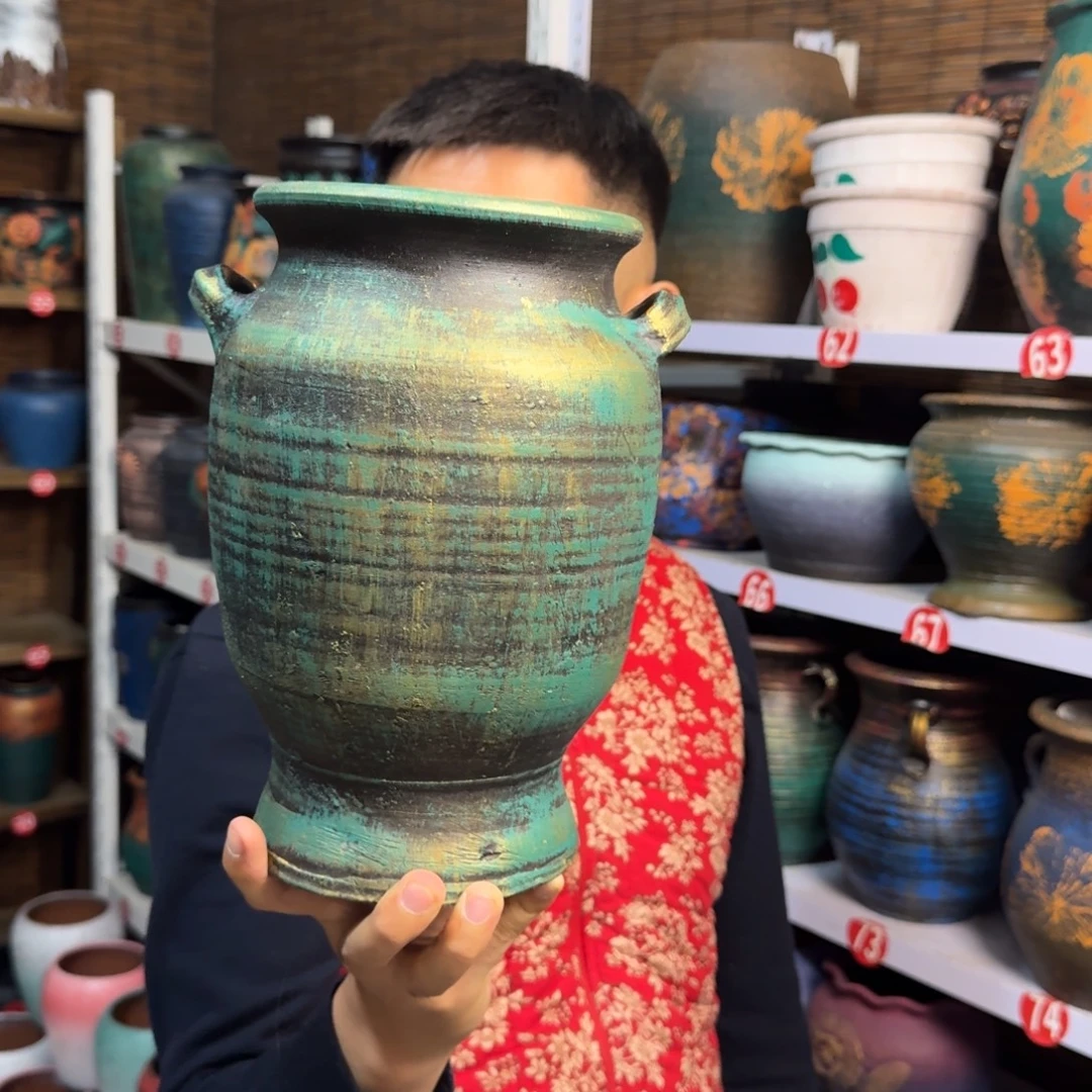 带孔高端浮雕花盆炸炸炸