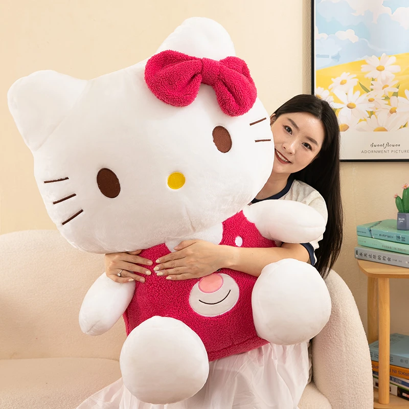 草莓HelloKitty凯蒂猫咪布娃娃超大号毛绒玩具女生礼物中性适用6