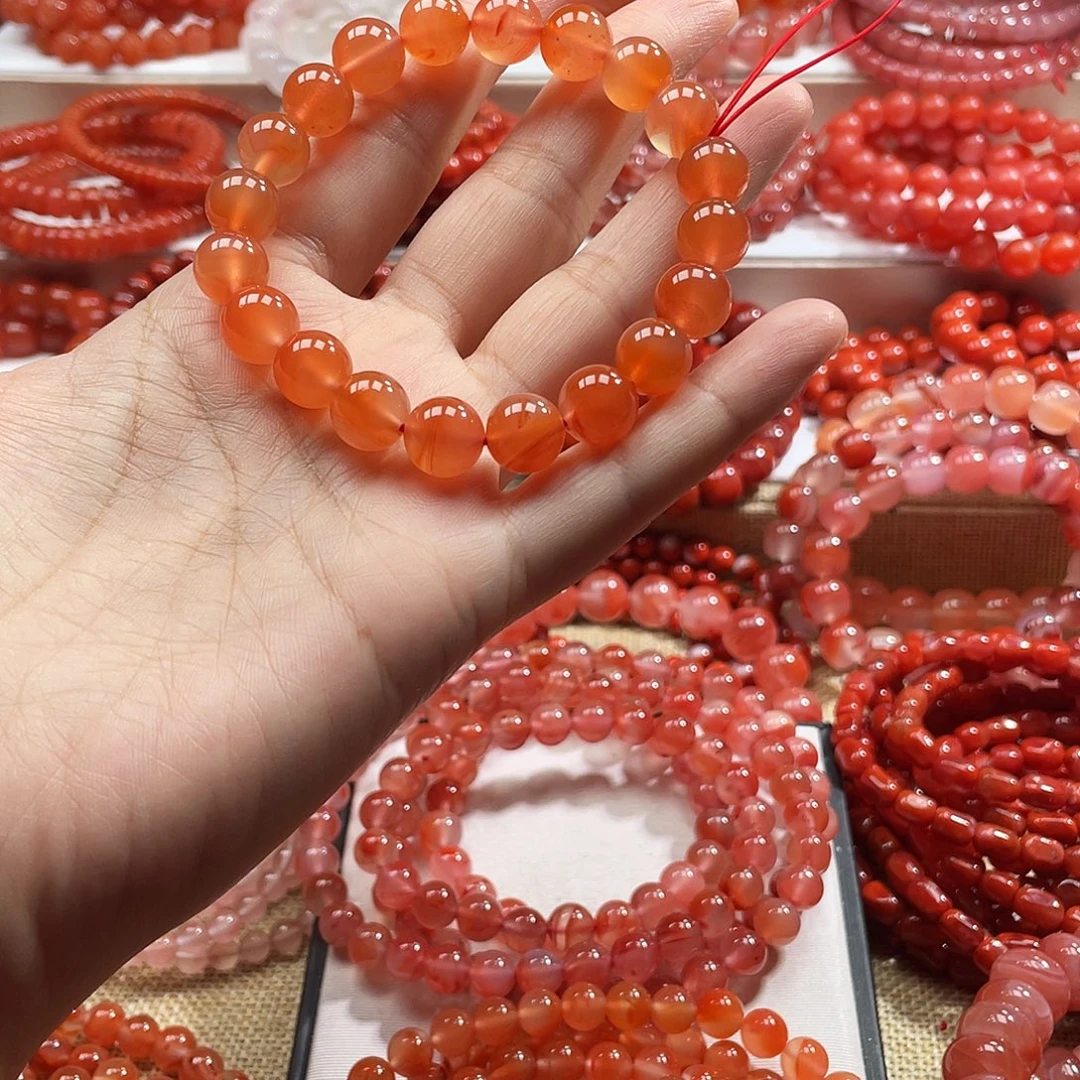 未镶嵌手链南红玛瑙