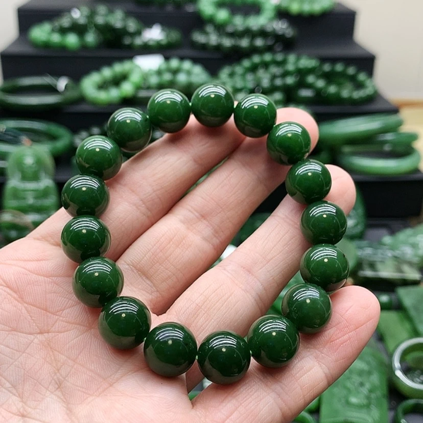 【闪购商品】和田玉（碧玉）手链未镶嵌