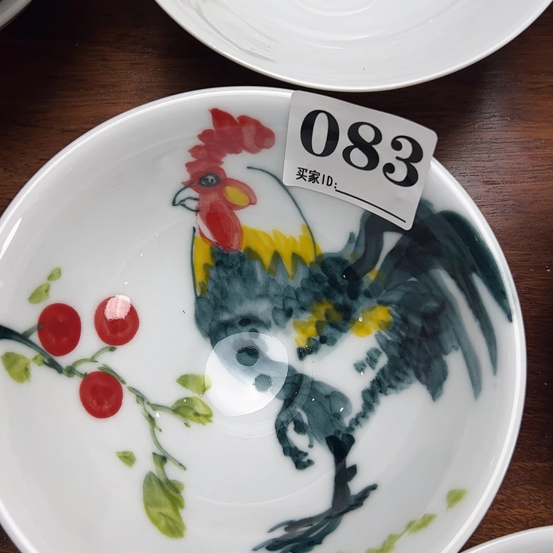 瓷片景德镇陶瓷手工手绘制作