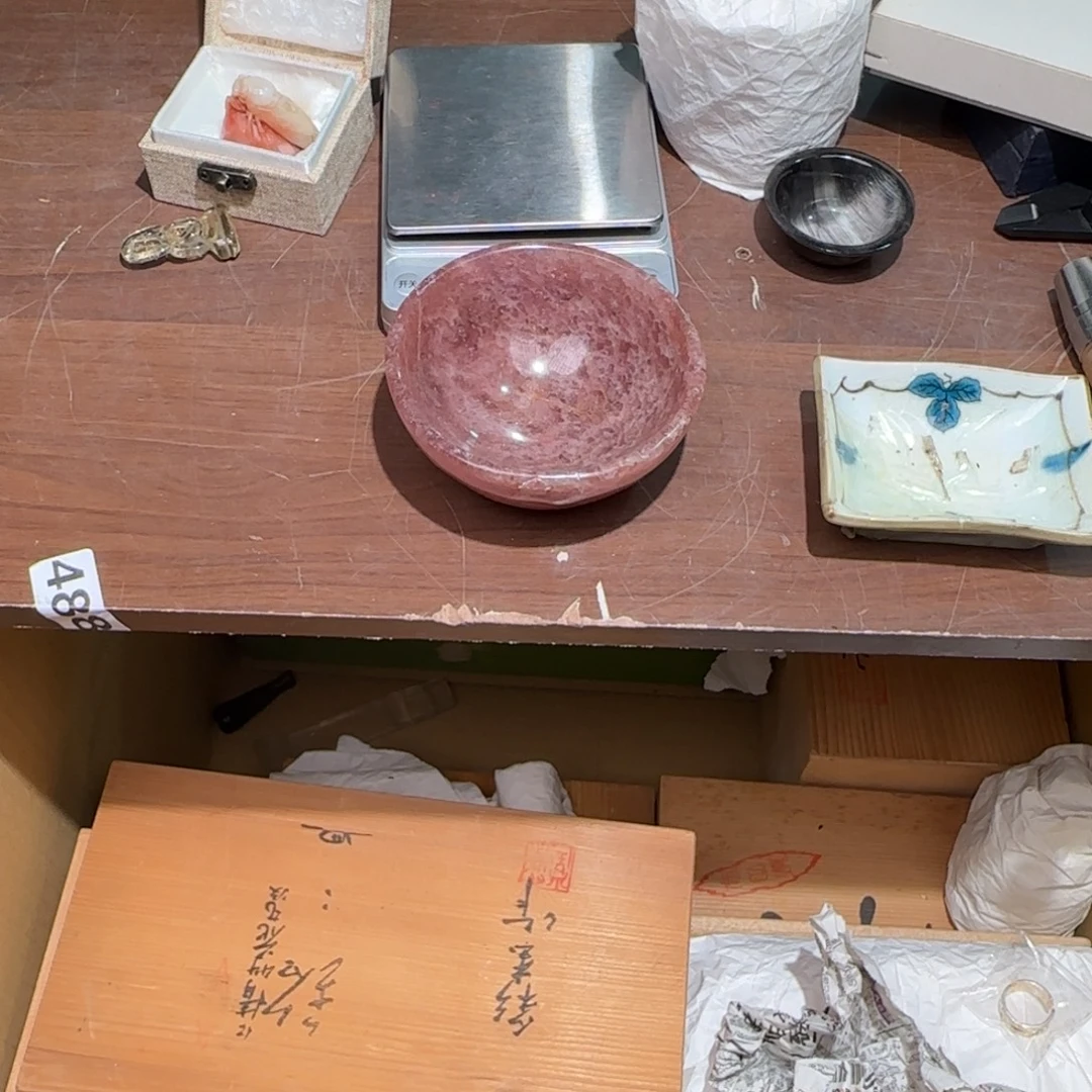 陶瓷孤品单件车里拍
