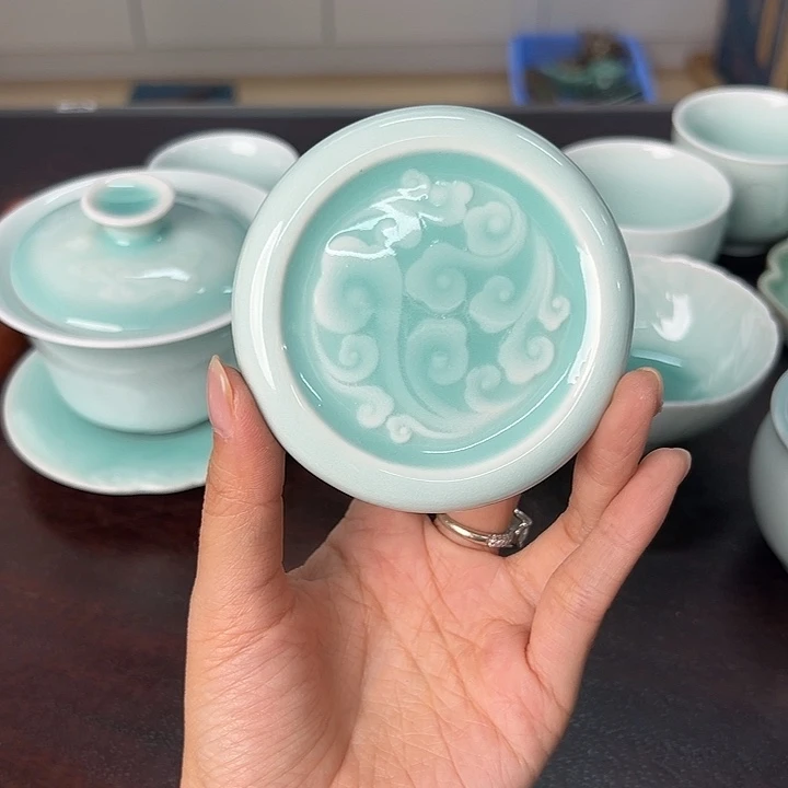 小米茶器龙泉云间青瓷